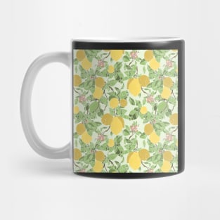Lemon pattern Mug